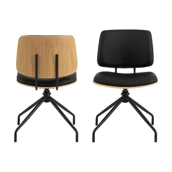 Černá jídelní židle Owen – Actona-image-1