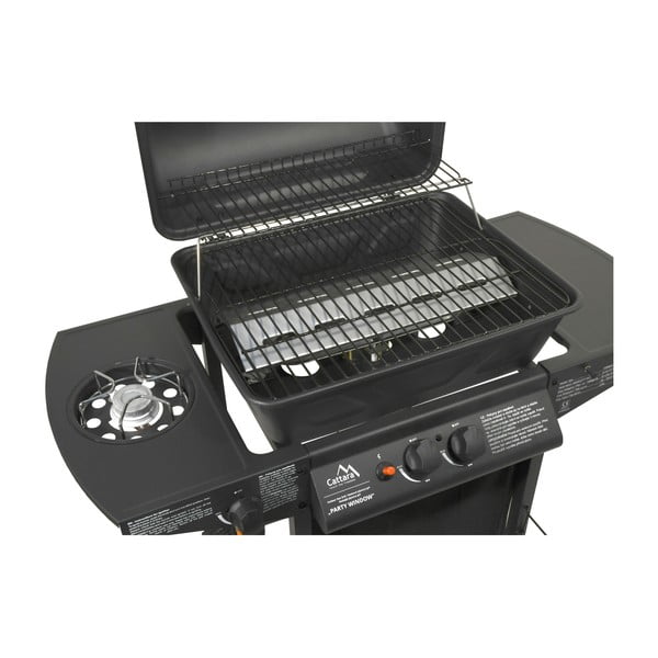Pojízdný plynový gril Cattara Party Window 2+1-image-4