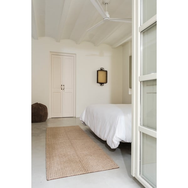 Pratelný/ručně tkaný vlněný koberec v přírodní barvě 140x200 cm Unexpected Wool – Lorena Canals-image-1