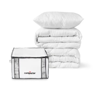 Vakuové vyztužené látkové úložné boxy na oblečení v sadě 2 ks 42x25x25 cm Life – Compactor