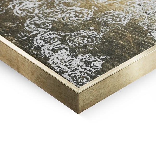 Obraz s ručně malovanými prvky s rámem/na plátně 70x100 cm Mary – Styler-image-4