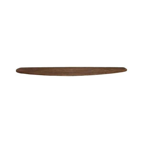 Police z mangového dřeva v tmavě přírodní barvě 80 cm Ginosu – Light & Living