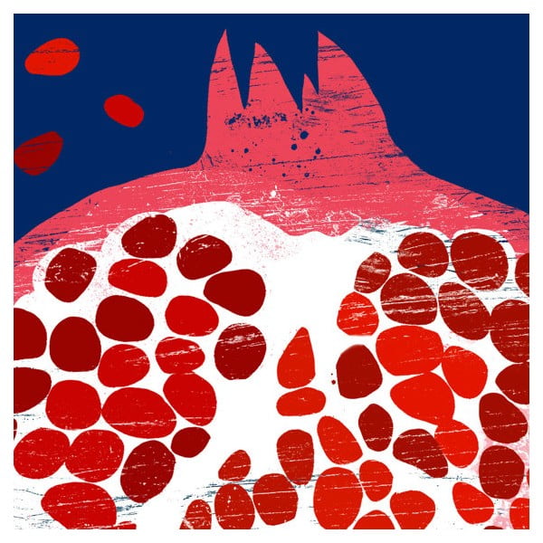 Plakát Indigo Pomegranate-image-1