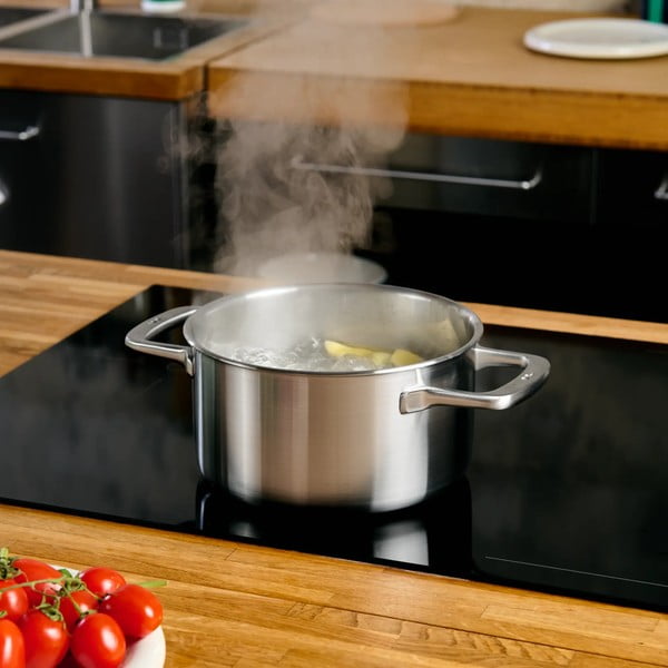 Nerezový kastrol s pokličkou na indukci 4 l Lucca 3.0 – FABINI-image-1