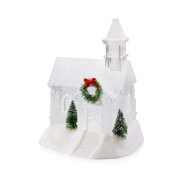 Bílá světelná dekorace s vánočním motivem Chapelle – Markslöjd