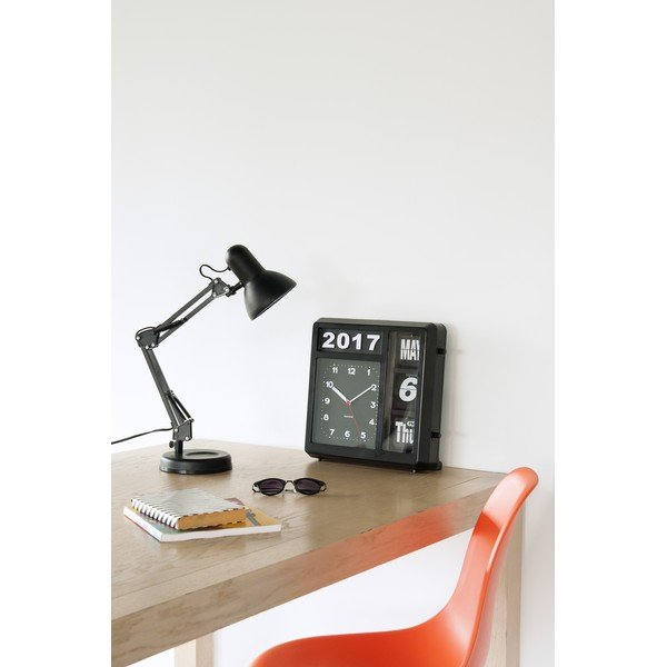 Černá stolní lampa Leitmotiv Hobby, ø 12,5 cm-image-1