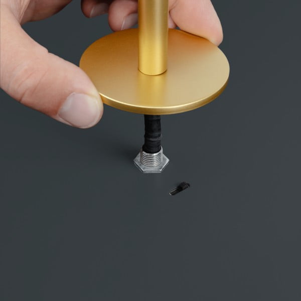 Antracitové kovové LED stmívatelné závěsné svítidlo s kovovým stínidlem ø 31 cm Asteria Plus – UMAGE-image-4