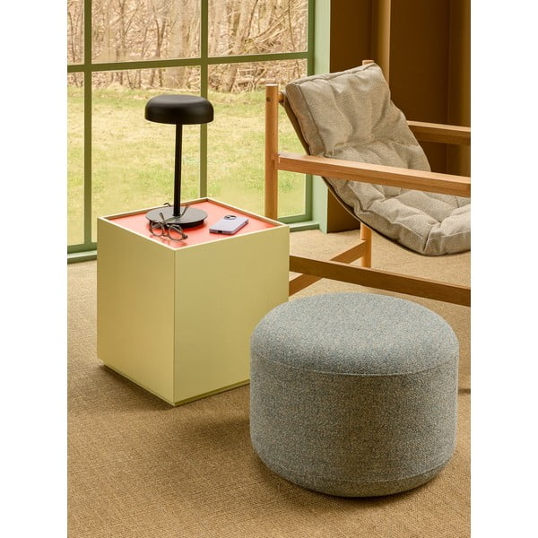 Šedý taburet Marshmellow – Hübsch-image-1