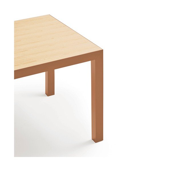 Jídelní stůl s deskou z dubového dřeva 75x180 cm Alma – Teulat-image-3