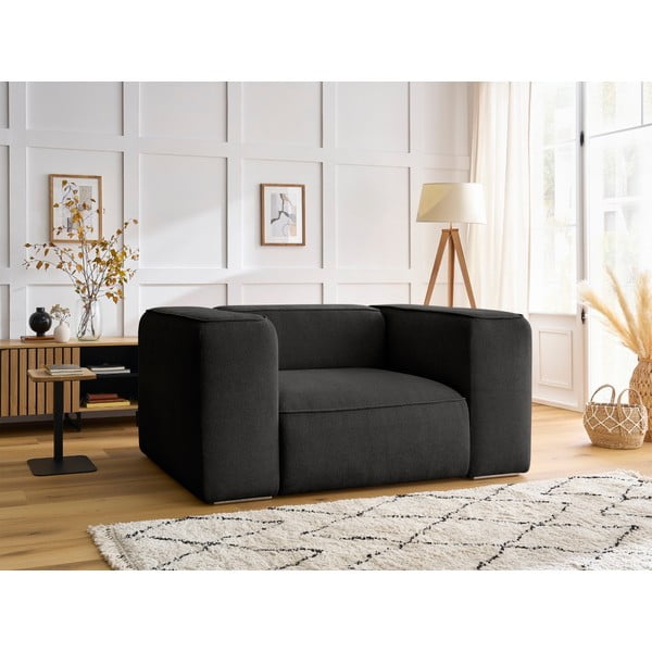 Černé křeslo Zephyr – Bobochic Paris-image-1