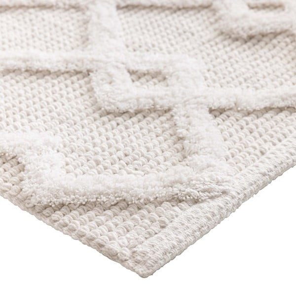 Krémová koupelnová předložka 50x80 cm Otis – douceur d'intérieur-image-3