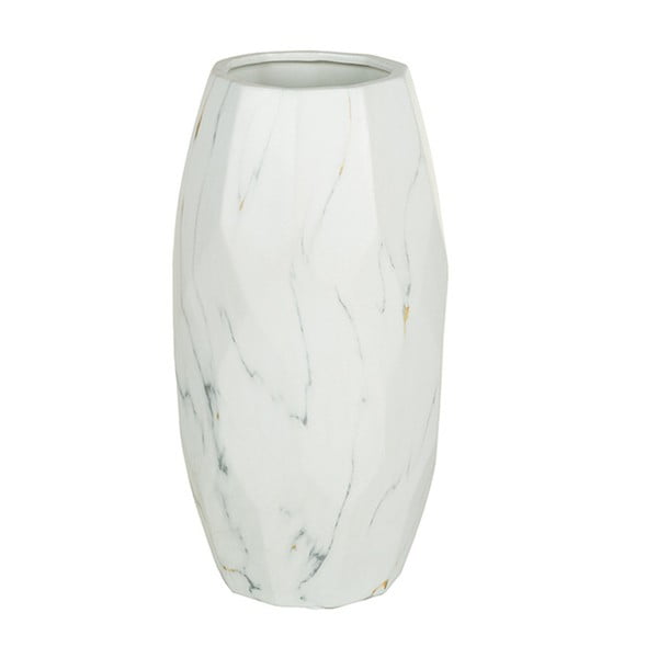 Bílá keramická váza Santiago Pons Arle