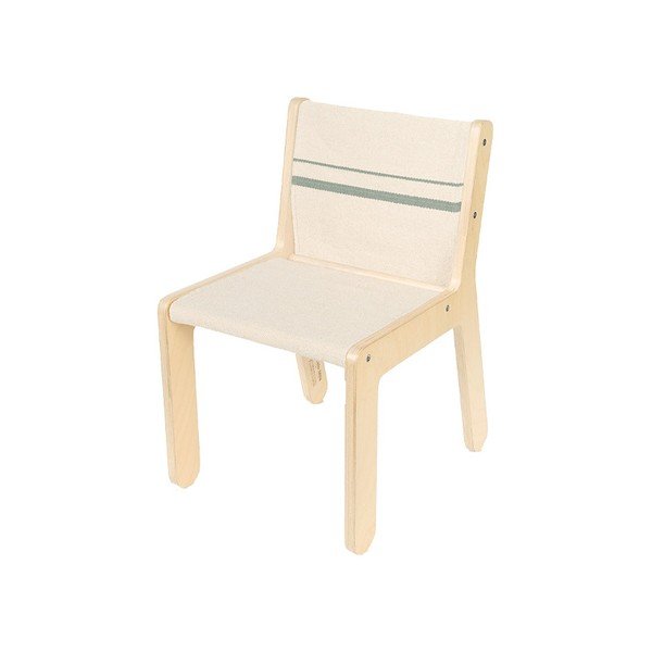 Dětská židle v béžovo-přírodní barvě Vintage Blue – Lorena Canals