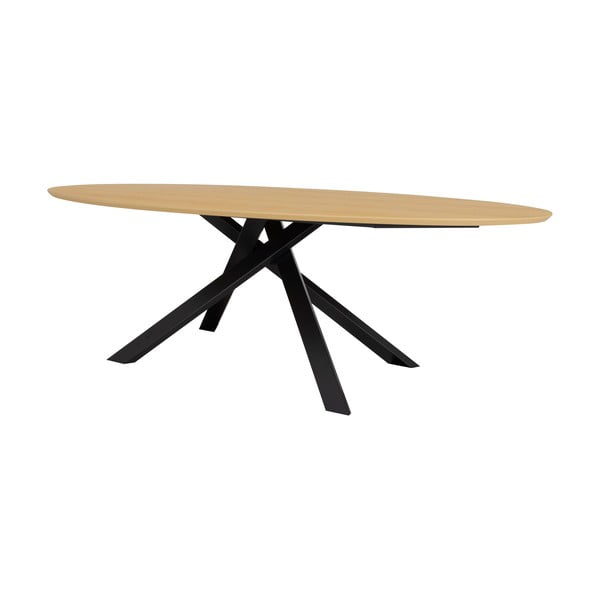 Jídelní stůl s deskou v dubovém dekoru 120x240 cm Cox – Tenzo-image-3