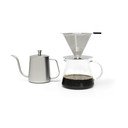Set na překapávanou kávu z nerezové oceli ve stříbrné barvě 500 ml Slow Coffee – Leopold Vienna
