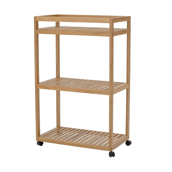 Bambusový pojízdný regál 55x85 cm Aden - Bloomingville-image-1