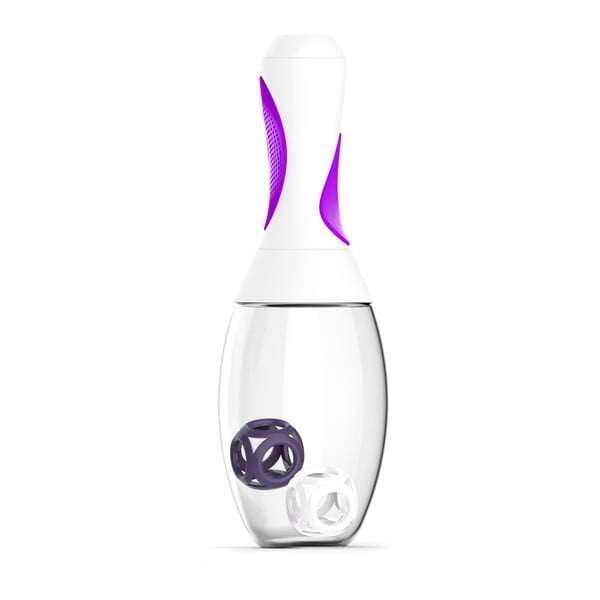 Shaker Asobu Samba White/Purple, 600 ml