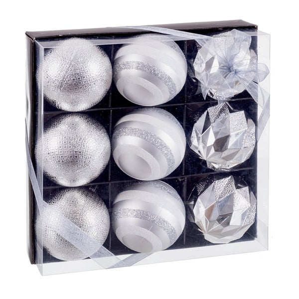 Vánoční koule v sadě 9 ks ø 6 cm – Casa Selección