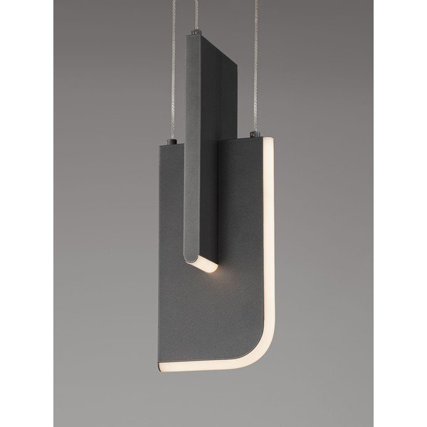 Světle šedé kovové LED stmívatelné závěsné svítidlo Totem – Nova Luce-image-2