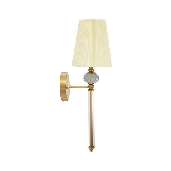 Bílé/ve zlaté barvě nástěnné svítidlo Warsaw – Mauro Ferretti-image-3