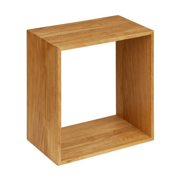 Patrová police z dubového dřeva v přírodní barvě 30 cm Lattoon – House Nordic-image-3