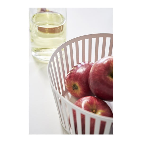 Bílá mísa na ovoce YAMAZAKI Tower, ⌀ 21,5 cm-image-2