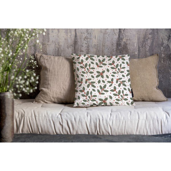 Povlak na polštář s vánočním motivem 45x45 cm Holly – Butter Kings-image-1