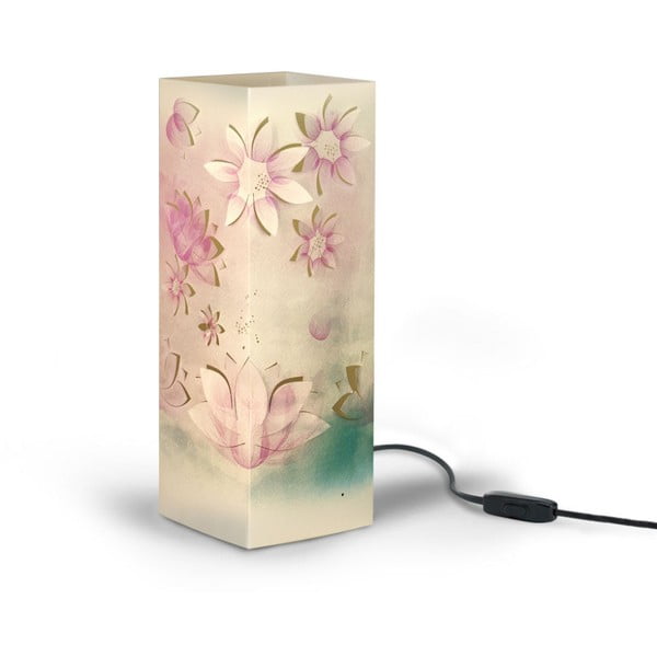Stolní lampa W-Lamp Lotus Flowers