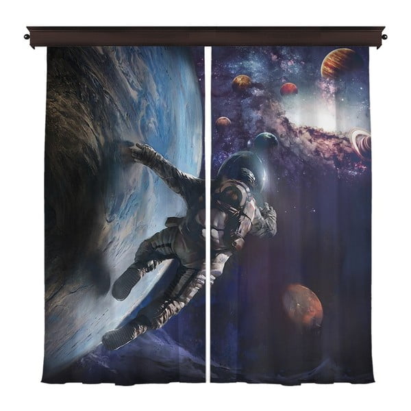 Sada 2 závěsů Curtain Sado, 140 x 260 cm