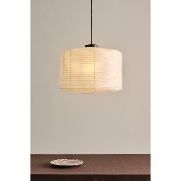 Béžové papírové závěsné svítidlo ø 60 cm Siv – Jotex-image-1
