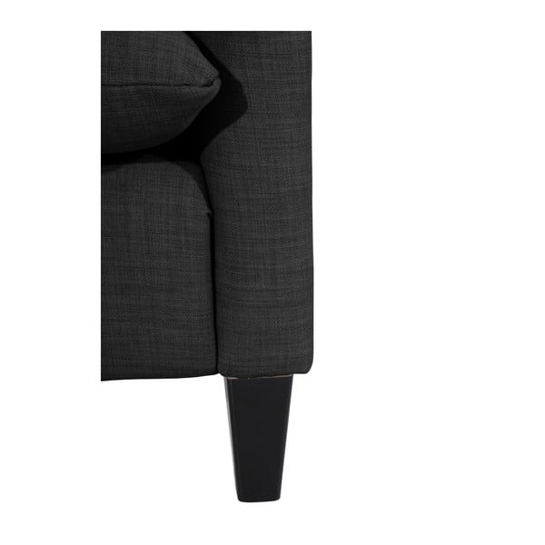 Antracitové křeslo ušák Max Winzer Merlon Anthracite-image-2