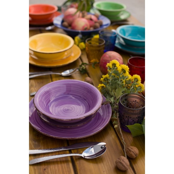 18dílná sada kameninových talířů VDE Tivoli 1996 Baita-image-2