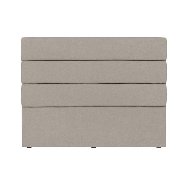 Krémové čelo postele Mazzini Sofas Pesaro, 140 x 120 cm