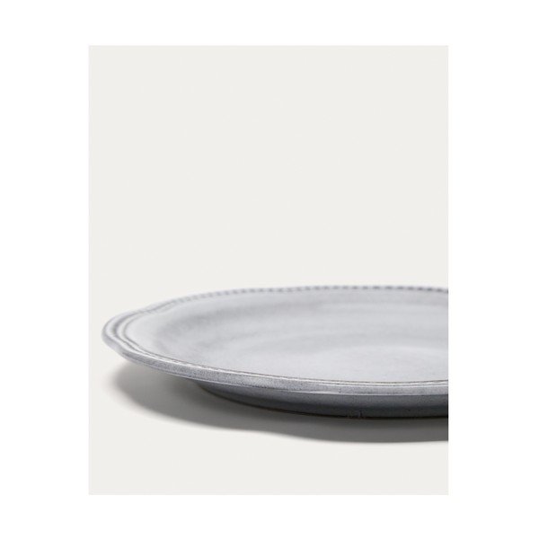 Modrý keramický talíř ø 27 cm Dovec – Kave Home-image-3