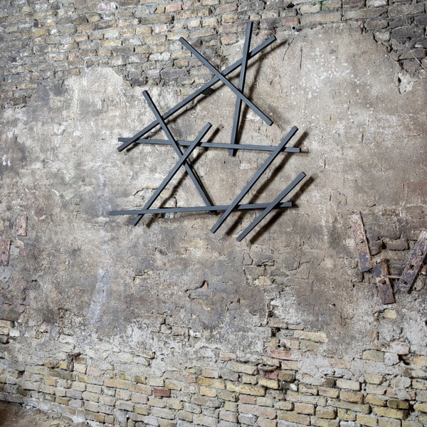 Černý kovový nástěnný věšák 79 cm Matches – Spinder Design-image-4