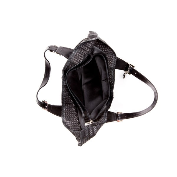 Kožená kabelka Roberta M. 848 Nero-image-3