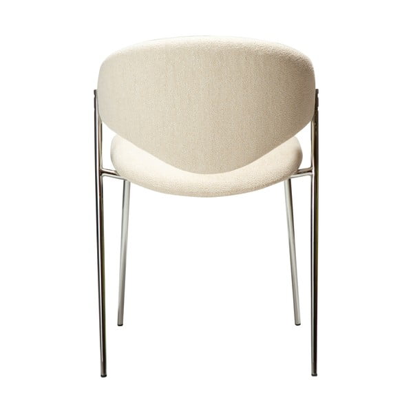 Krémová čalouněná jídelní židle Zone – DAN-FORM Denmark-image-3