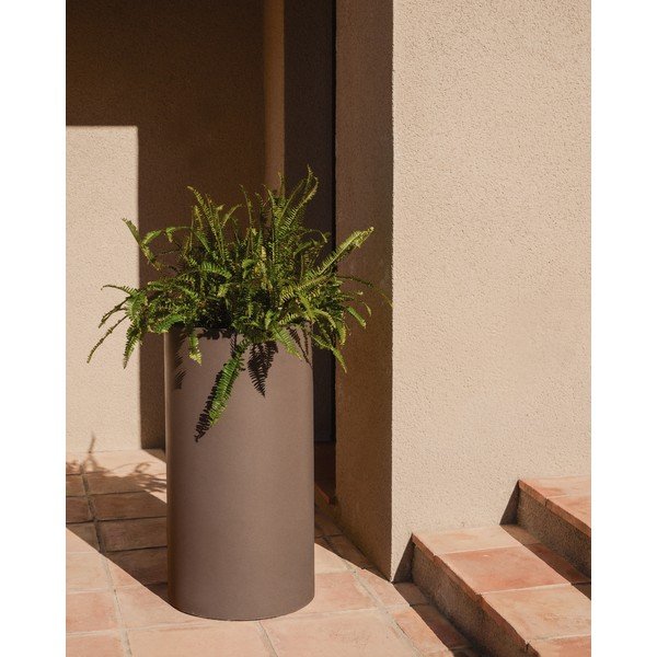 Betonový obal na květináč ø 42 cm Aiguablava – Kave Home-image-2