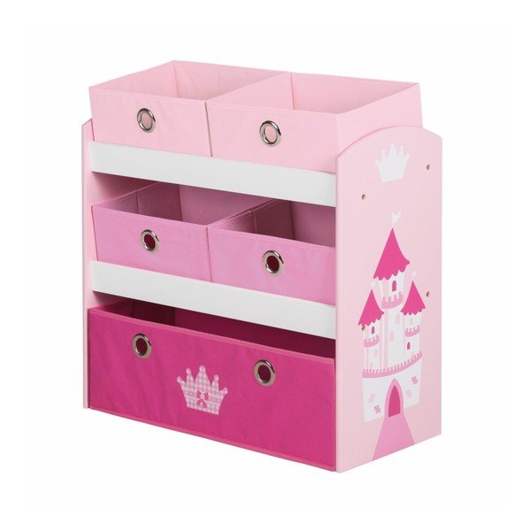 Úložné boxy na hračky Roba Kids Castle