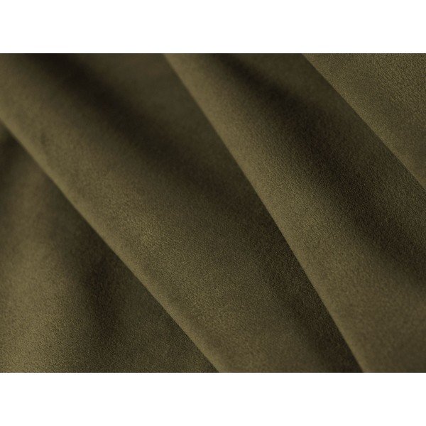 Khaki sametový polštář na sezení Tove – Micadoni -image-4
