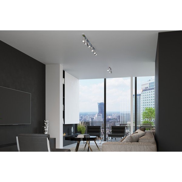 Kovové bodové svítidlo ve stříbrné barvě 6x30 cm Etna – Sollux-image-3