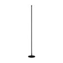 Černá stmívatelná LED stojací lampa na dálkové ovládání (výška 120 cm) – Squid Lighting