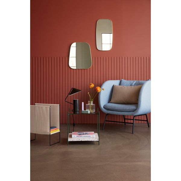 Skleněný odkládací stolek 42x42 cm Niche – Hübsch-image-1