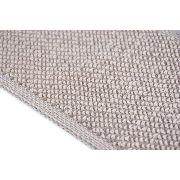 Světle šedé bavlněné nášlapy na schody v sadě 16 ks 25x65 cm Kumsal Bej – Vitaus-image-4