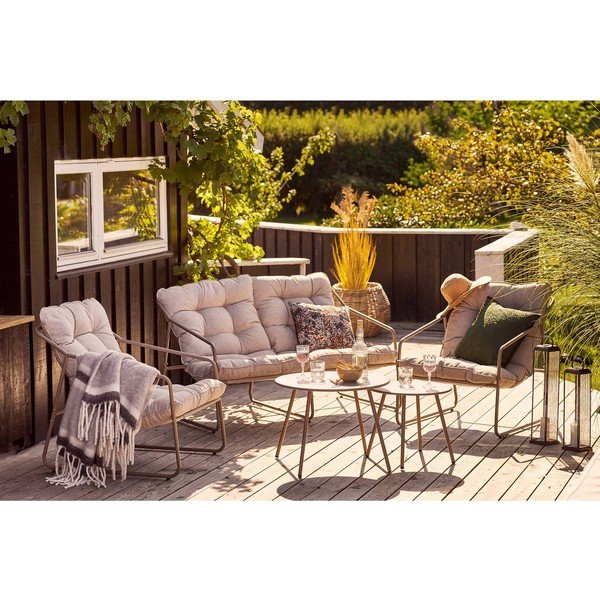 Šedobéžové polévkové misky v sadě 4 ks z kameniny 1 l Viola – House Nordic-image-4