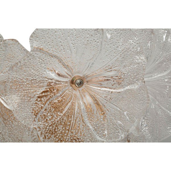 Skleněné nástěnné svítidlo ve zlaté barvě Ibiscus – Mauro Ferretti-image-3