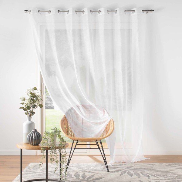 Bílá voálová záclona 240x240 cm Lissea – douceur d'intérieur-image-2