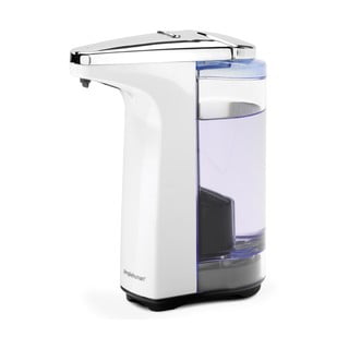 Bílý automatický plastový dávkovač mýdla 237 ml - simplehuman