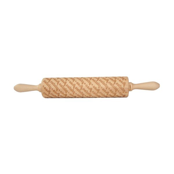 Dřevěný embosovaný váleček Gluten Free – Valek