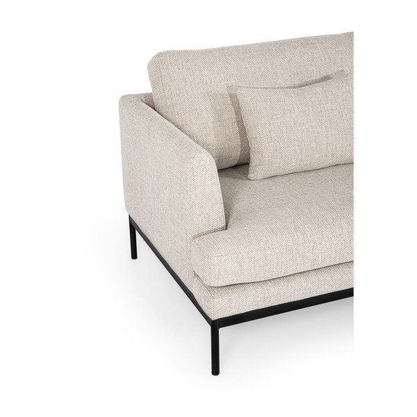 Světle béžová pohovka Ndesign Pearl, šířka 204 cm-image-2
